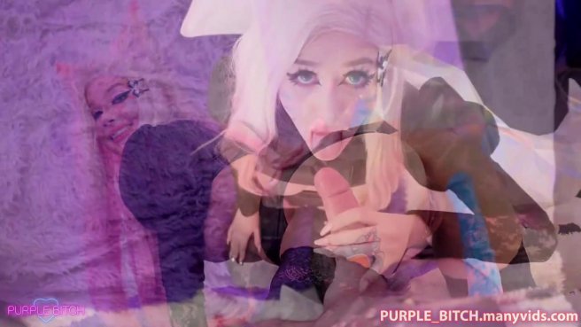 Блондинка-лиса обожает разврат и анальный секс